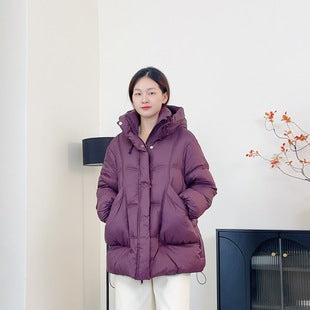 Anchor Red Autumn Winter New High-Quality Wool Base Shirt Women's Half Turtleneck Superfine Wool Sweater Korean Style