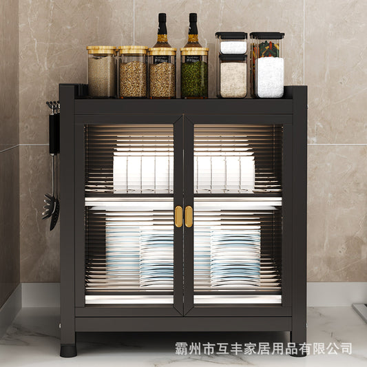 Kitchen Multifunctional Storage Rack Dustproof Dish Organizer Household Countertop Draining Bowl Cabinet Chopsticks Plate Storage Rack