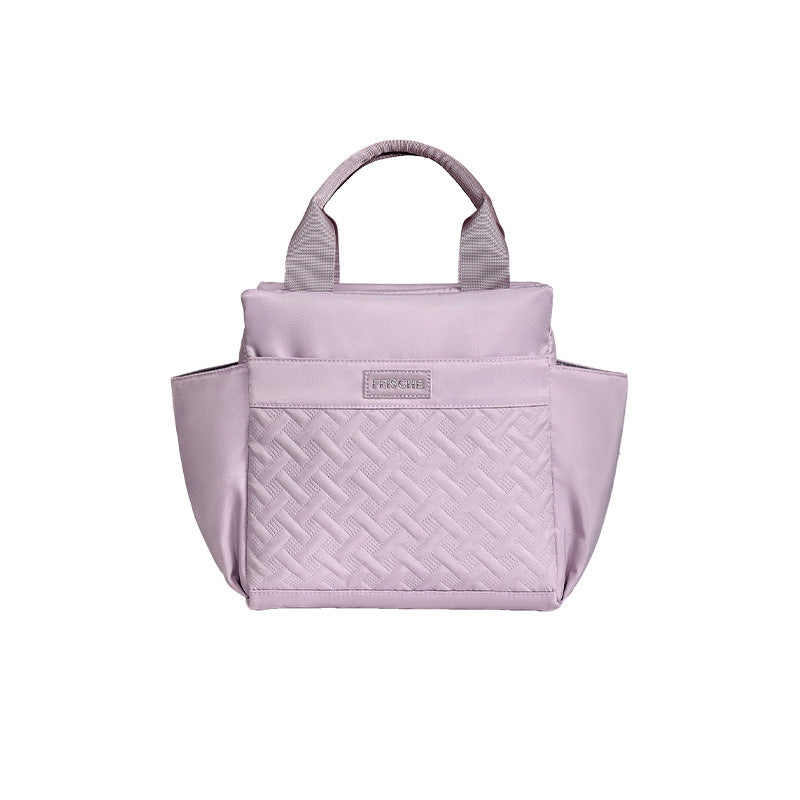 Runhui Croissant Lunch Bag Office Worker Lunch Box Handbag Student Lunch Box Bag Fresh-Keeping Ice Bag Outdoor Insulated Bag