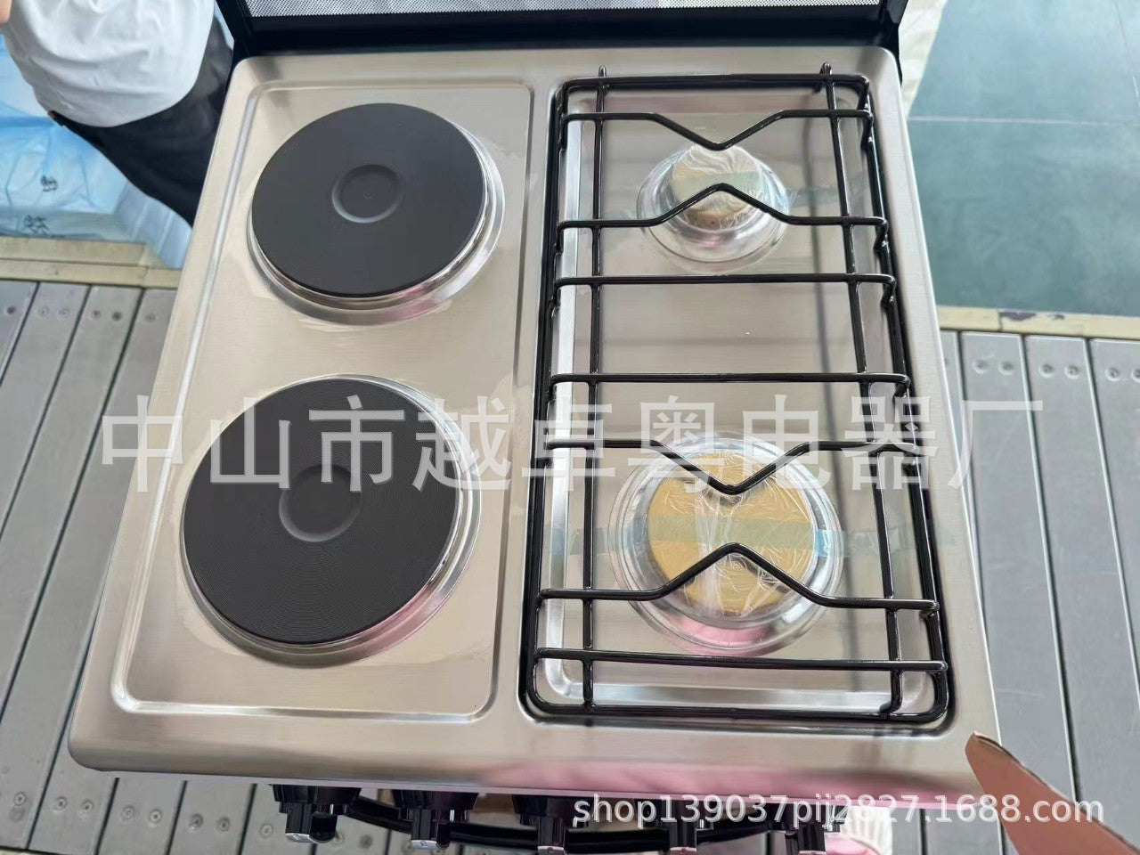 Oven gas stove Oven Gas Stove Two Gas Two Electric Upright Oven Integrated Stove Factory Direct Sale