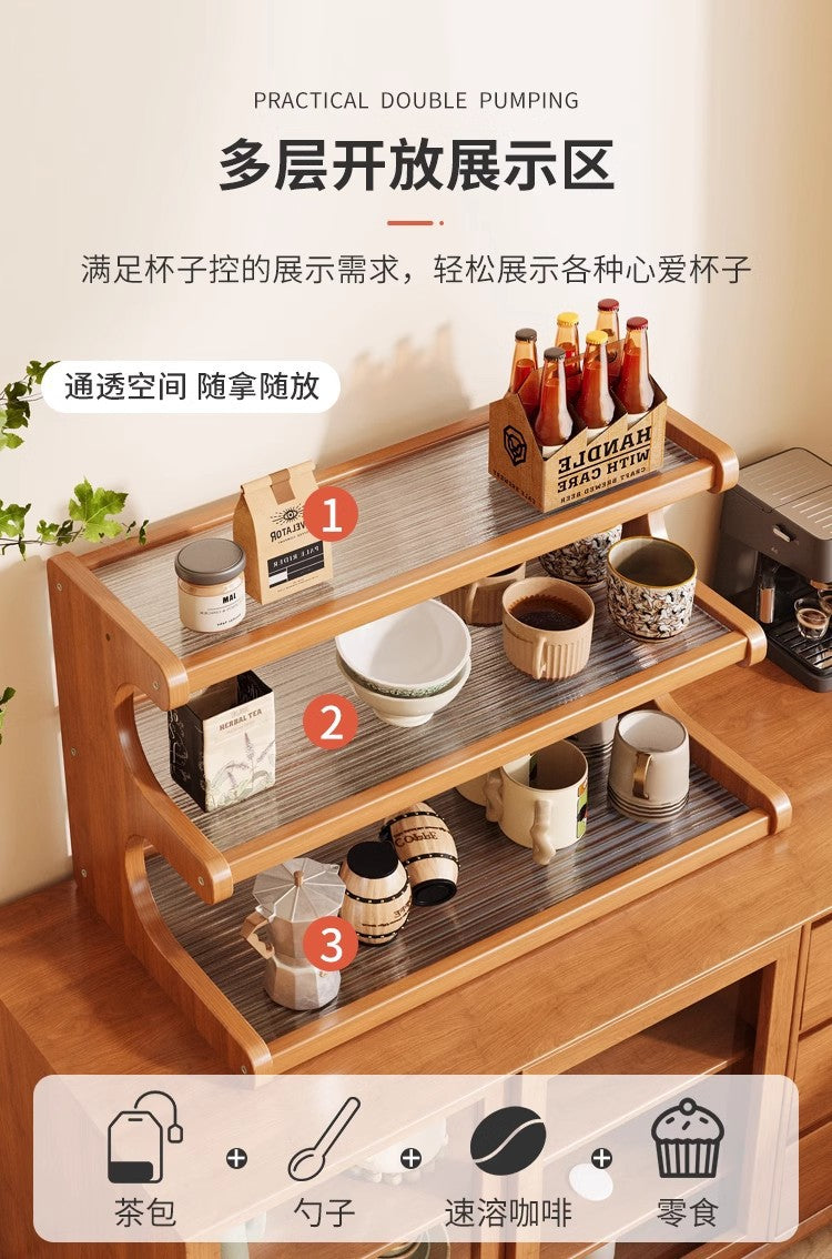 Cup Holder Storage Rack Cup Organizer Shelf Dining Table Countertop Desktop Tea Cup Coffee Cup Water Cup Storage Entryway Placement