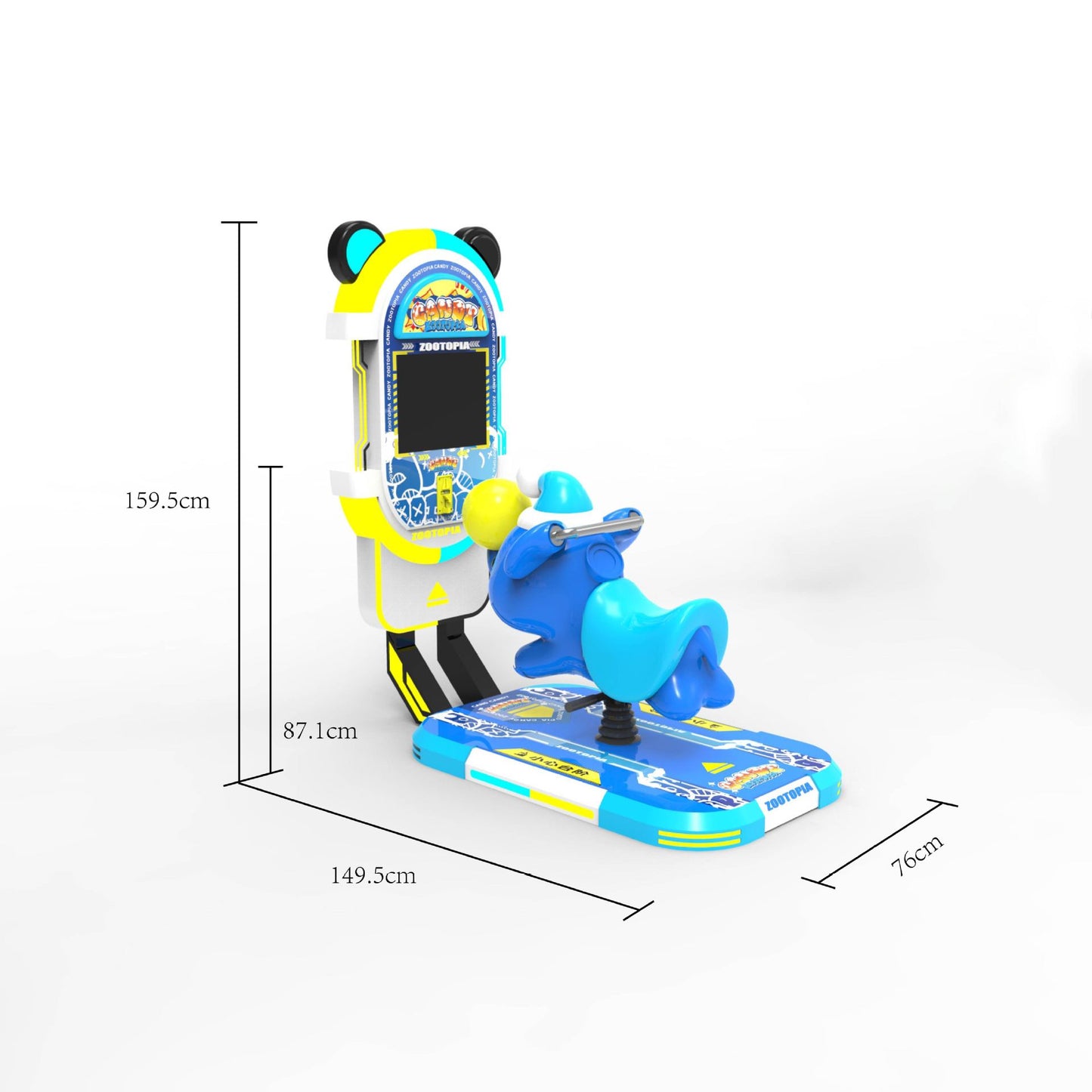 New Model Children's Coin-Operated QR Code Electric Airplane Motorcycle Police Car Rocking Car Commercial Fiberglass Swing Machine Game Machine