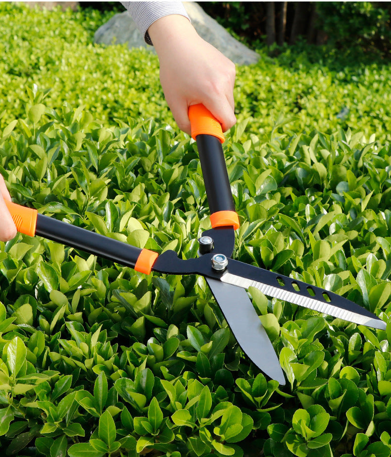 Gardening Scissors Telescopic Long Handle Garden Fruit Tree High Branch Hedge Shears Pruning Shears Lawn Shears SK5Effort-Saving Fence Shears