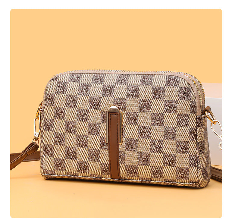 2834Yagelaisi Bag for Women New Simple Versatile Shoulder Bag Retro Trendy Crossbody Women's Bag Phone Bag