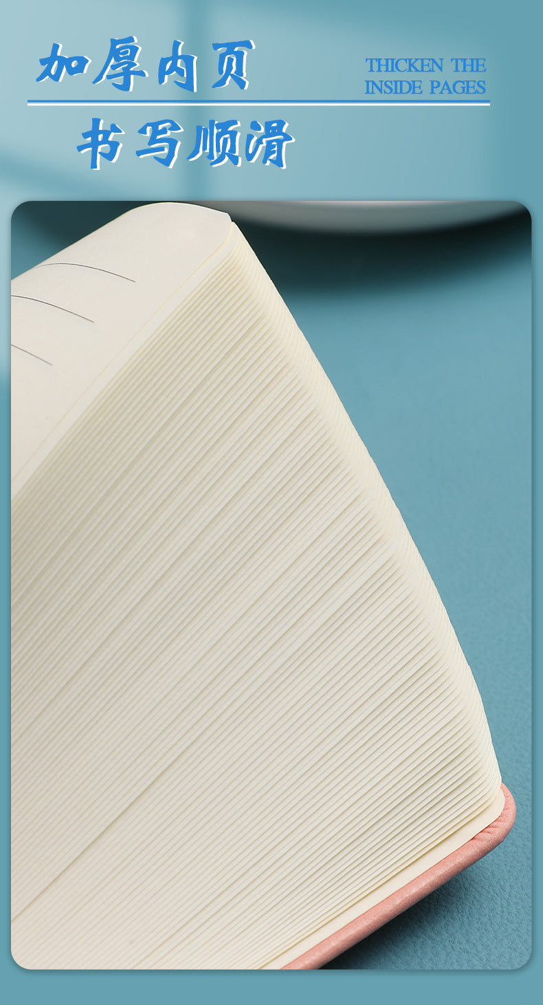 In-stock Cross-border Amazon A6Business Office Notebook Journal Internet Celebrity Planner Student Simple Strap Notebook