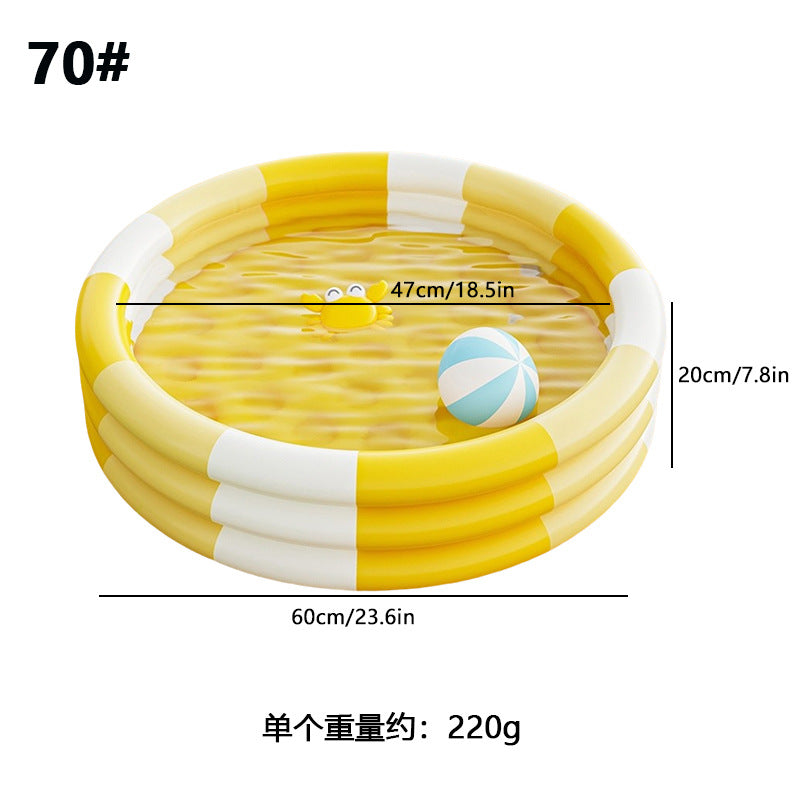 Cross-Border Children's Inflatable Swimming Pool Home Family Pool Thickened Plastic Baby Infant Swimming Pool Ocean Ball Pool