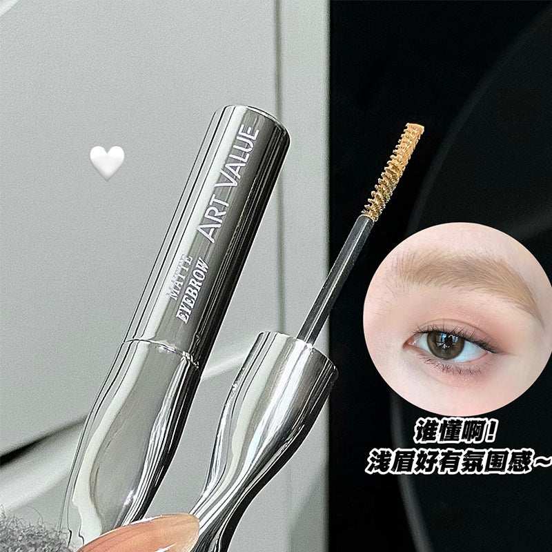 Art Value Light Mist Long-lasting Eyebrow Dye Korean Style Light Brown Matte Eyebrow Cream for a Natural Look with Distinct Hair Lines829