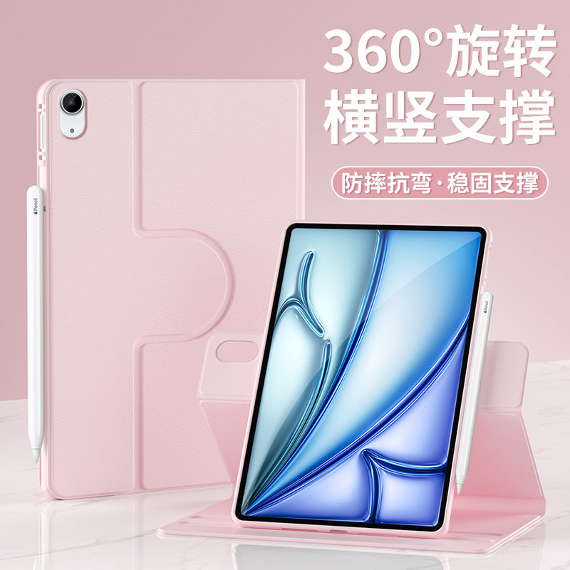 Rotatable Compatible ipadair6Protective Sleeve ipad Protective Shell ipad10/9/8Apple Tablet2021/2024