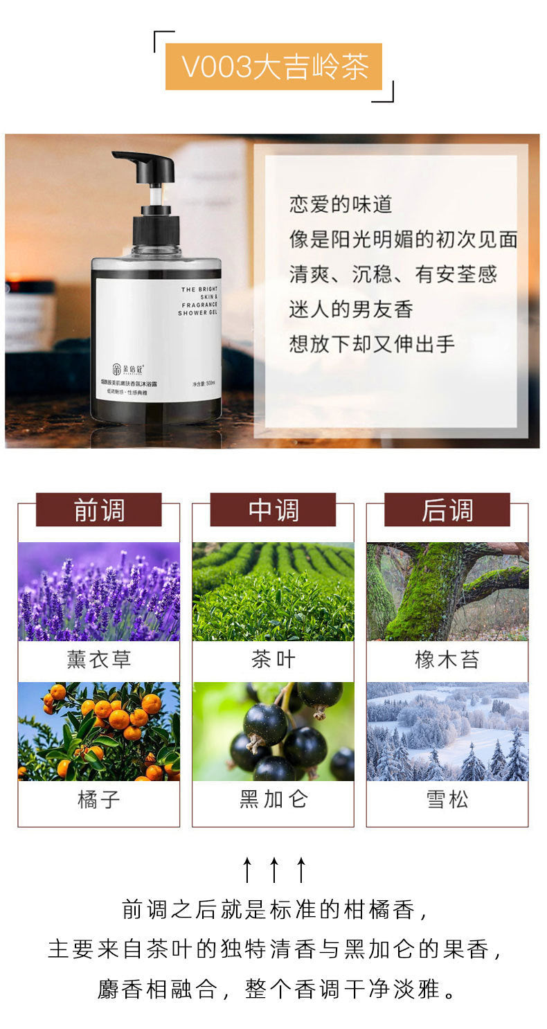 Internet Celebrity Hot-Selling Niacinamide Smooth Hair Conditioner Oil Control Anti-Dandruff Shampoo Body Wash Set Long-Lasting Fragrance Hair Care