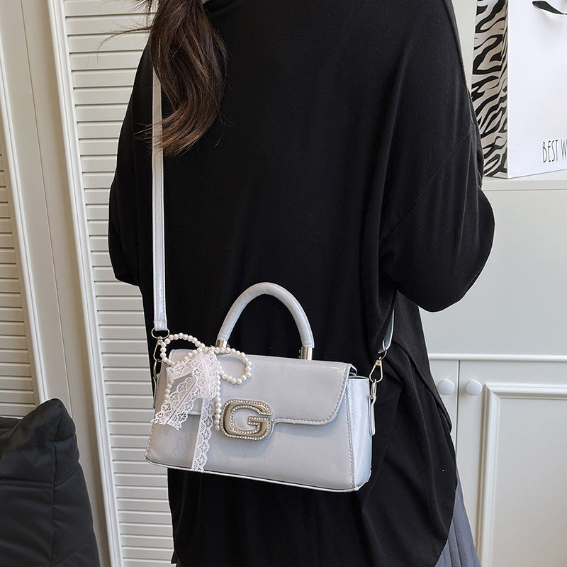 This year's trendy women's bags2025New Fashion Versatile Summer Single Shoulder Crossbody Bag Hot-Selling Small Square Crossbody Bag