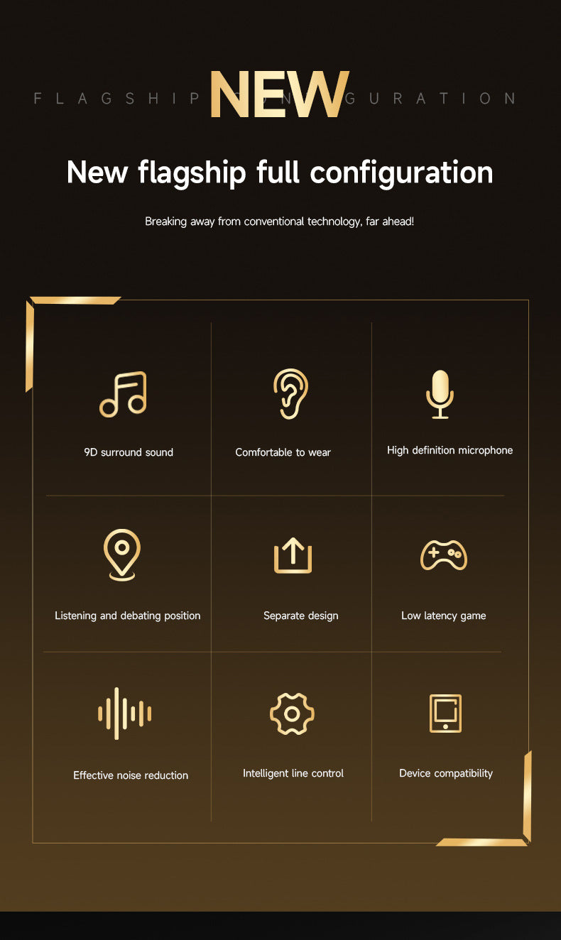 Cross-border new in-ear sports headphones with interchangeable cables, plug-in gaming style HIFI Dynamic Wired Earphones for Mobile Phones