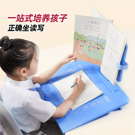 Cat Prince Learning Three Treasures Posture Correction Stationery Set Sitting Posture Correction Anti-Hook Wrist Pen Holding Aid Student Gift Box