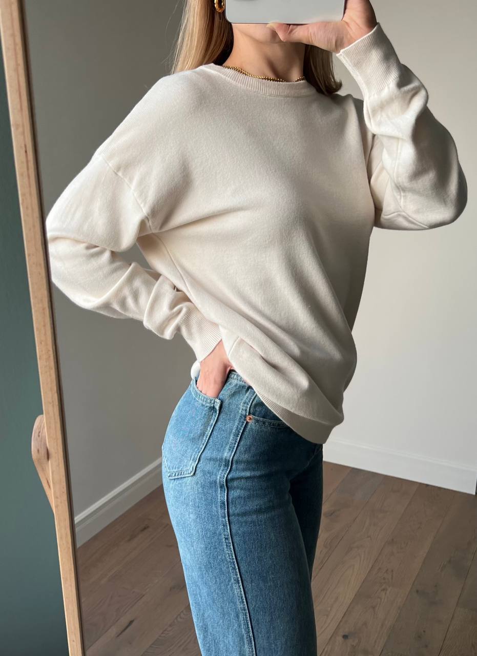 2025Autumn and Winter New ins Women's Loose Round Neck Sweater Set with Carrot Pants European and American Knitted Sets