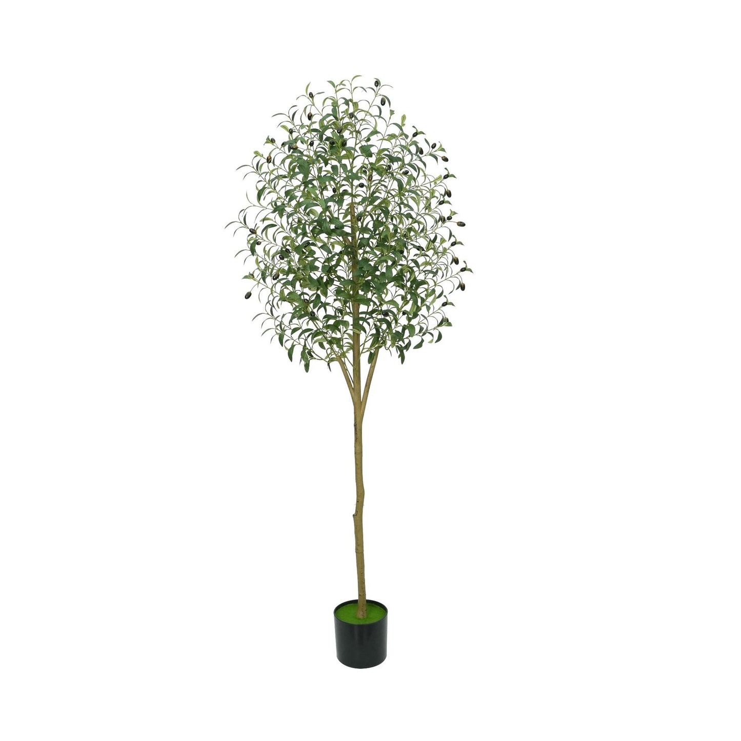 Artificial Plants Amazon Foreign Trade Wholesale Fake Tree Potted Artificial Olive Tree Indoor Large Green Plant Floor Ornament