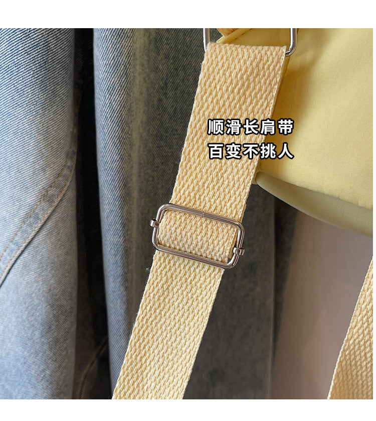 Foreign Order Fashion Super Popular Fresh Style Women's Backpack2025New Trendy and Stylish Handbag Commuting Small Backpack for Women