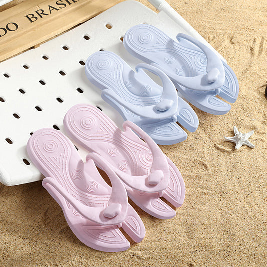 Foldable Slippers Summer Travel Portable Outdoor Swimming Beach Disposable Flip-Flops Hotel Travel Slippers