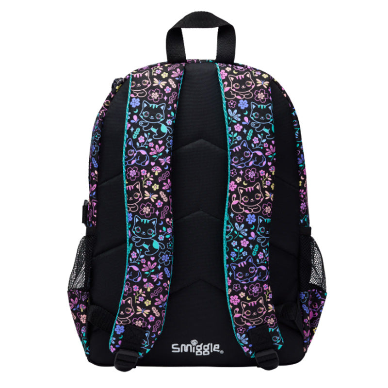 Australia smiggle School Bag Primary and Secondary School Students Big Eye Cat Gradient Cat Schoolbag Girl Backpack Trolley School Bag http://detail.1688.com/offer/949669119060.html