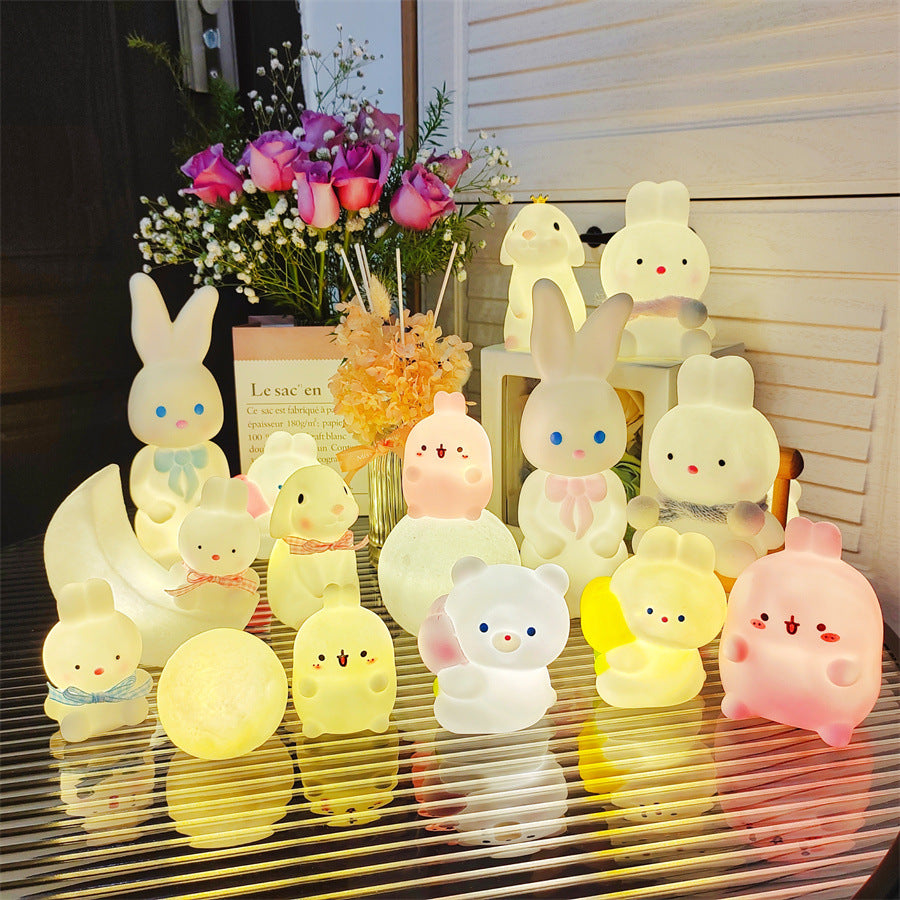 College Student Entrepreneurship Internet Celebrity Night Market Stall Small Goods Park Ring Toss Glowing Toys Street Stall Gifts Hot-Selling Gifts