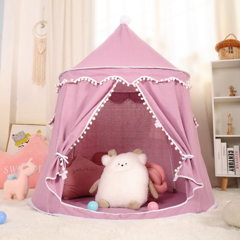 Large Space Children's Tent Portable Indoor Boys Girls Game House Castle Small House