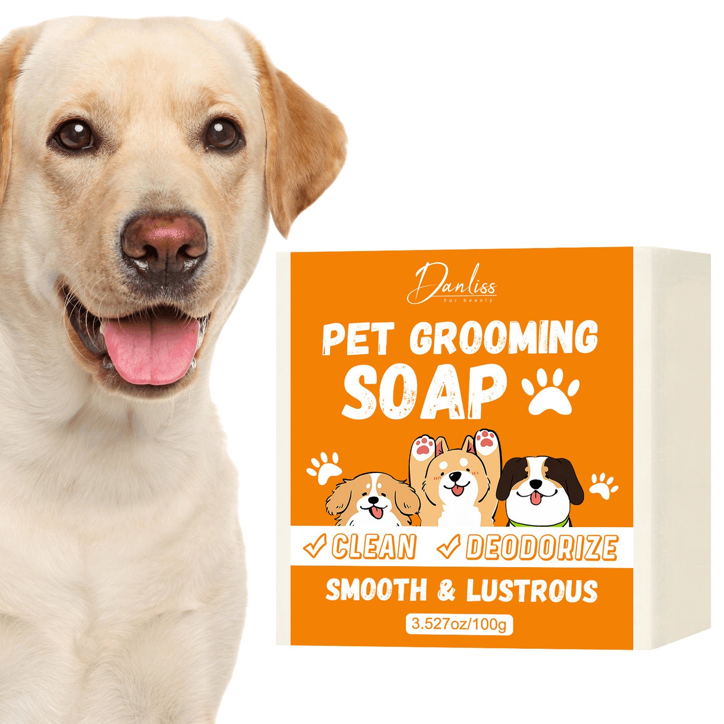Cross-Border Pet Cleaning Soap Deep Cleansing and Moisturizing Nurture Healthy Skin