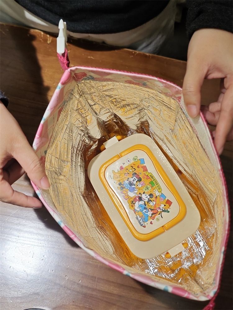 New Cartoon High-Value Aluminum Foil Insulated Student Lunch Bag Versatile Artistic Handheld Waterproof Office Worker Lunch Box