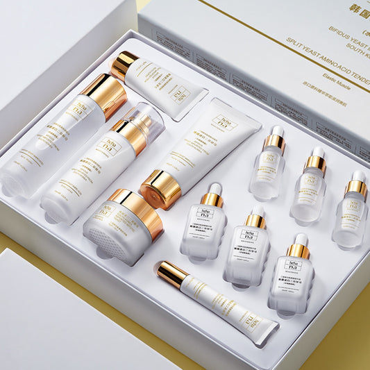 Han Chan Two-Split Yeast Amino Acid Skin Rejuvenation Set Hydrating Whitening Skincare Kit Niacinamide Skincare Set