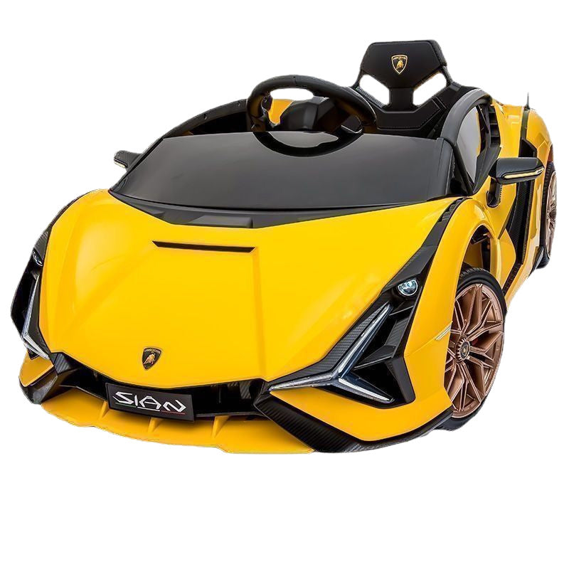 Suitable for Lamborghini Electric Car Toy Car, Ride-On Car for Kids, Universal Swing Remote Control Car for Children