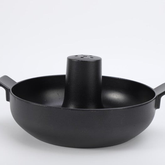 Old Beijing Shabu-Shabu Thickened Charcoal Elephant Trunk Hot Pot Solid Wine Utensils Clear Soup Hot Pot Classic Traditional Style Cooking Hot Pot