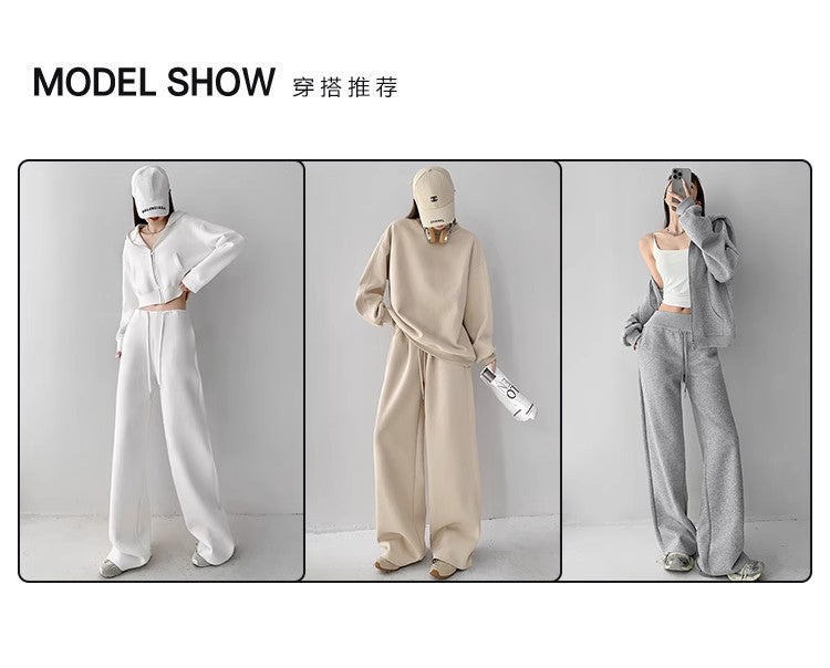Home Lazy Relaxed Striped Slimming Wide-Leg Pants for Women Summer Hot Girl Fashion Camisole Vest Casual Two-Piece Set