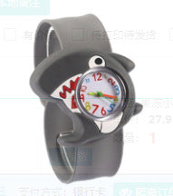 Children's Cute Fashion Snap Watch for Boys and Girls Quartz Watch Childlike Chronograph Large Dial