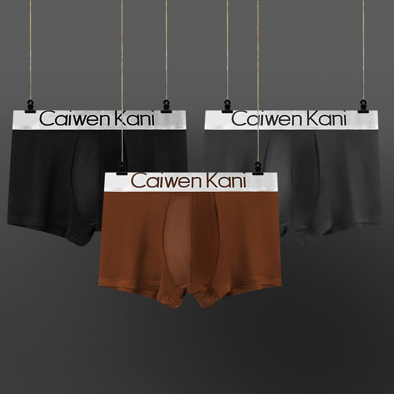 Men's Underwear Modal Cotton Crotch Large Size Boxer Briefs Antibacterial Breathable Underpants Four-Corner Briefs Gift Box Set http://detail.1688.com/offer/840039327825.html