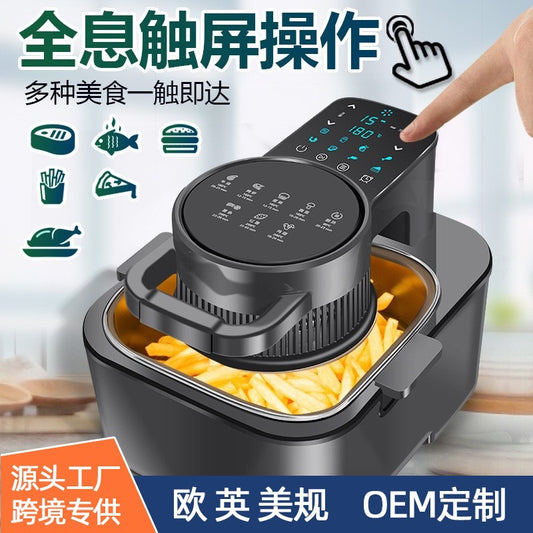 New visual air fryer for home use, intelligent large capacity9L Automatic Intelligent Oven and Fries All-in-One Machine