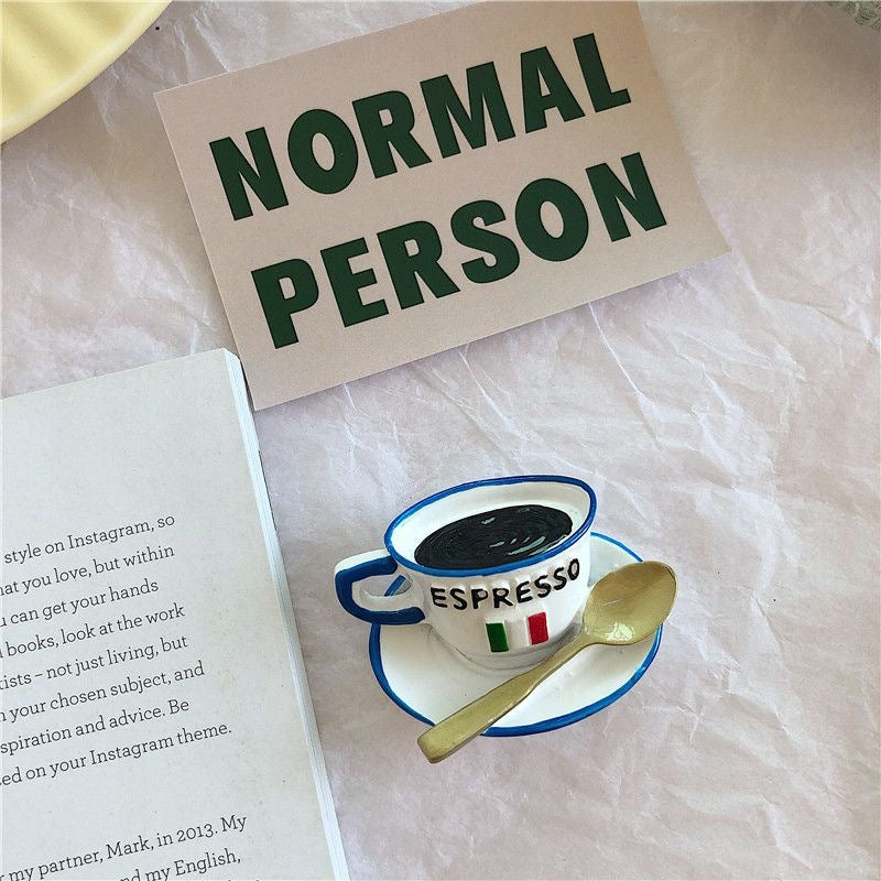 *Beautiful Little Aunt* Refrigerator Magnet 3D Creative Magnetic Sticker Simulation Food Bread Message Sticker Magnetic