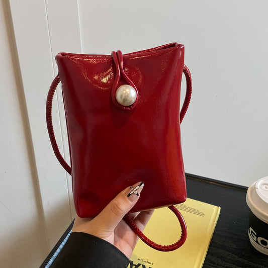 New Chinese Style Mini Handbag for Women2024New high-end versatile coin purse casual single shoulder crossbody phone bag