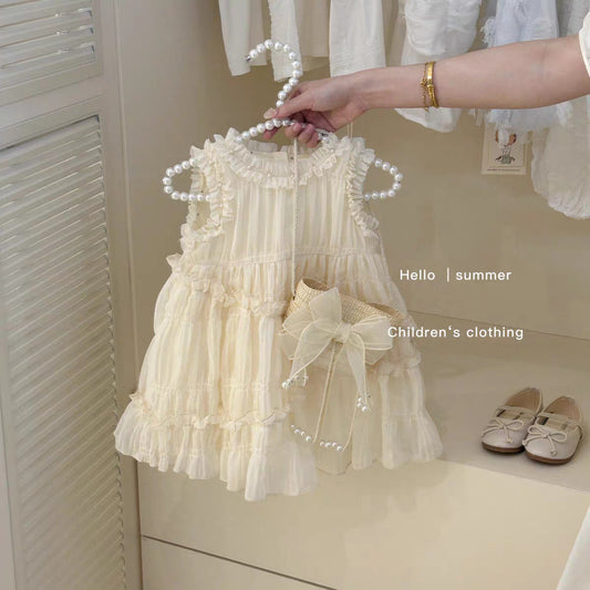 Socialite Style~Girls' Summer Dress Stylish Princess Dress for Little Girls New Trendy Dress for Girls