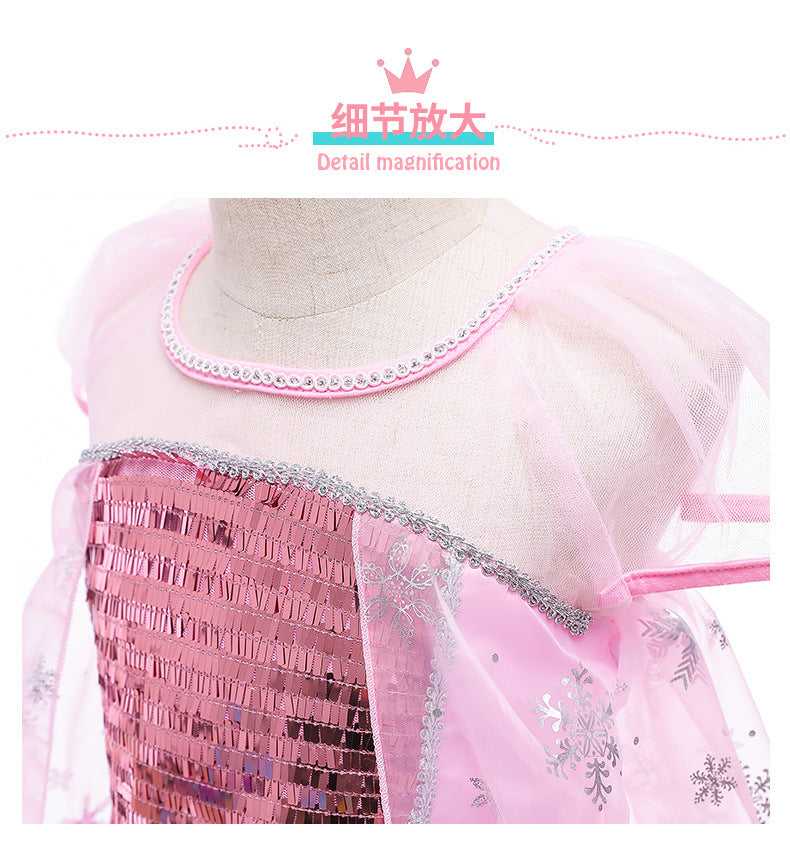 Elsa Dress for Girls Birthday Outfit