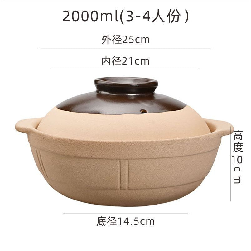 Traditional Edge-Burning Stove Charcoal Stove Clay Pot Commercial Cantonese Style Charcoal Stove Hot Pot Outdoor Surrounding Stove Tea Brewing Barbecue Hong Kong Style Clay Stove