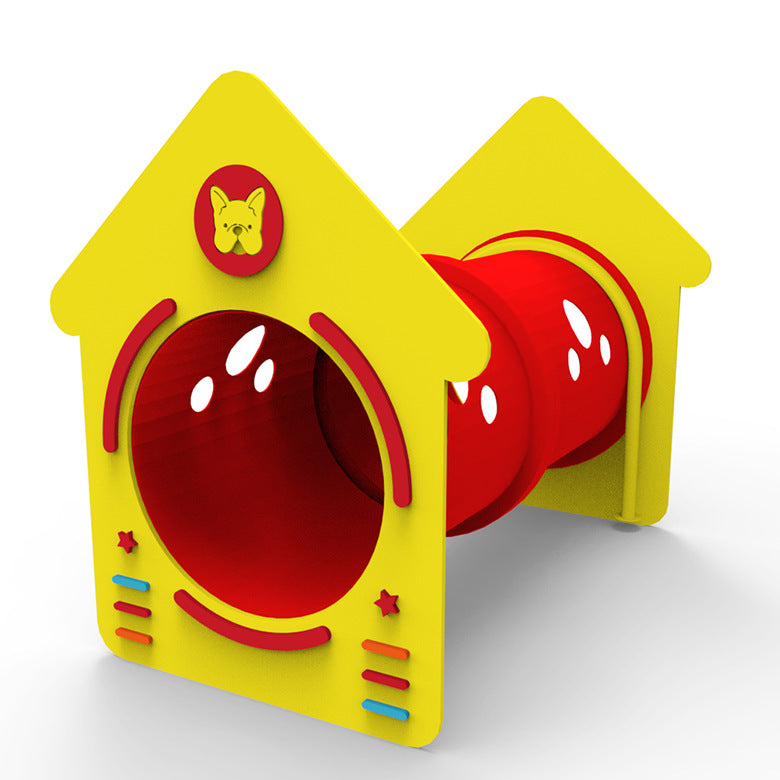 Kriz Pet Park Exercise Game Equipment Outdoor Dog Tunnel Pole Cute Pet Equipment Custom Planning