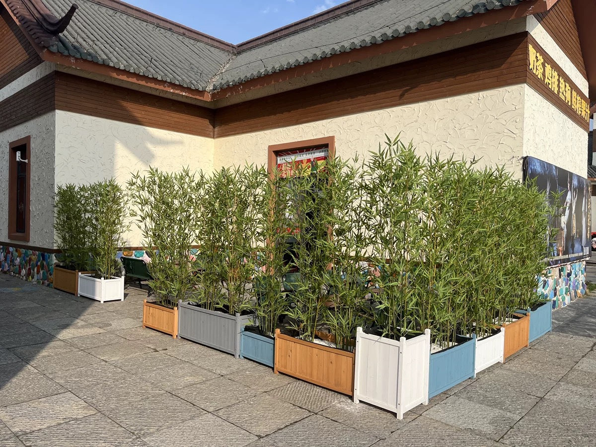 Artificial Bamboo Fake Bamboo Hotel Restaurant Home Indoor Partition Decoration Wholesale Green Plant
