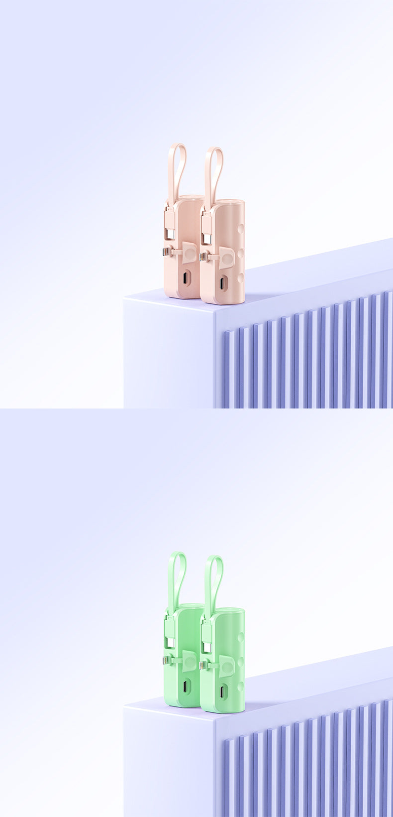 New National Standard3C Certified Mini Capsule Power Bank Airplane Portable Customizable Mobile Power Supply KC Cross-Border