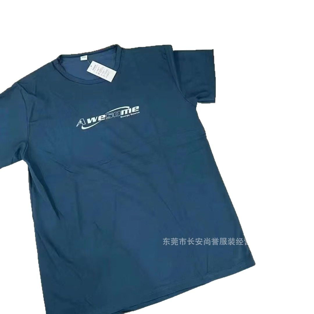 1Original2Yuan foreign trade cheap Men T-shirt Clothing Casual Men's Summer Short Sleeve T Men's Loose Fit Round Neck T-Shirt