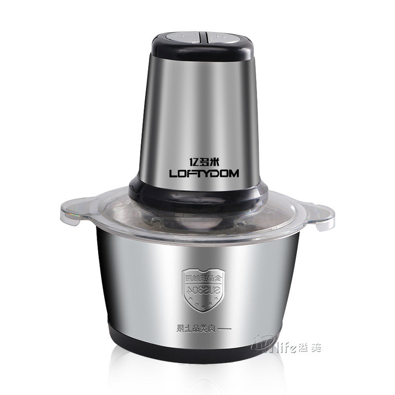 Kitchen Household Electric Meat Grinder Stainless Steel Multifunctional Meat Mincer Mixer Food Processor Small Meat Chopper