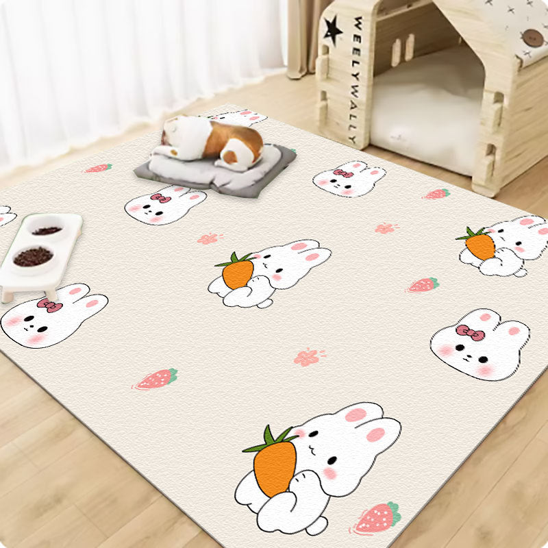 Pet wash-free floor mat waterproof and urine-proof pvc Dog Anti-Slip Mat Cooling Dog Fence Dog Cat Leather Floor Mat