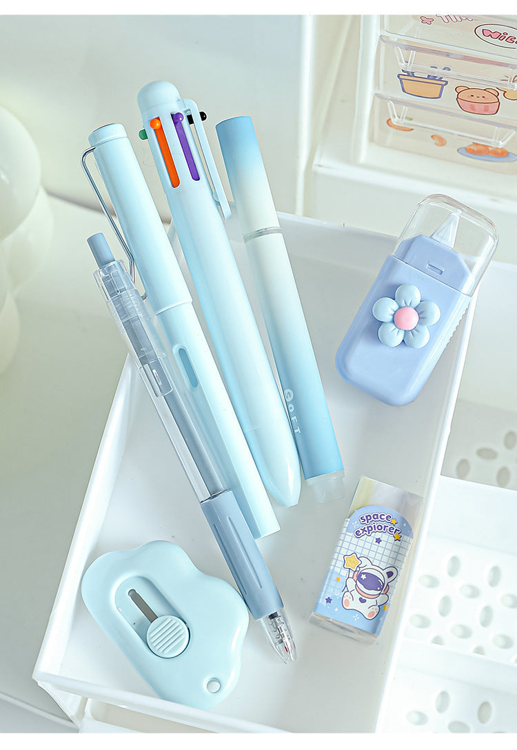 Back-to-School Season High-Value Stationery Set Cute Creative7Set of student class rewards study stationery gifts http://detail.1688.com/offer/905136369917.html