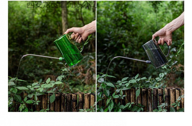 Stainless Steel Long Spout Watering Can High Aesthetic Home Use Watering Can for Green Plants Potted Plants Gardening Tool Factory