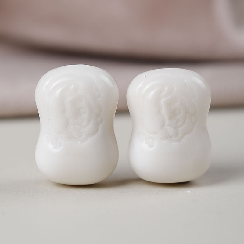 New Ivory Peach Heart Various Cartoon DIY Wholesale of Handicraft Bracelets, Necklaces, Bracelets, and Accessories