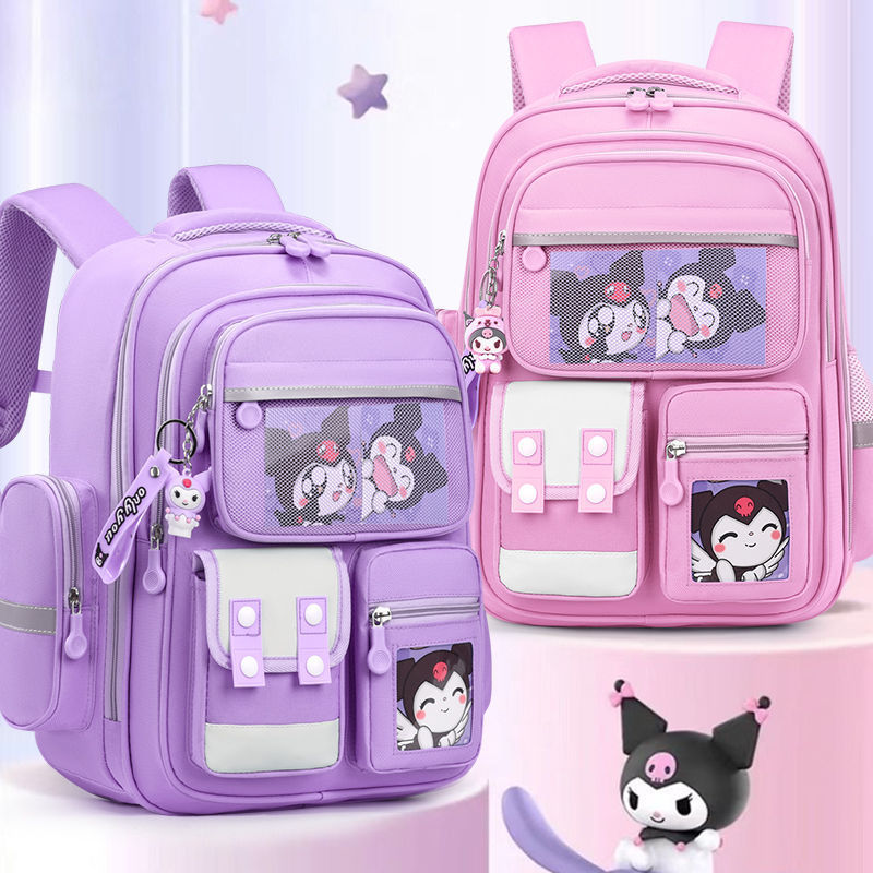 Schoolbag for Elementary School Girls, Spine Protection, Grades 1-6, Cute Large Capacity, Lightweight Children's Backpack http://detail.1688.com/offer/957363191260.html