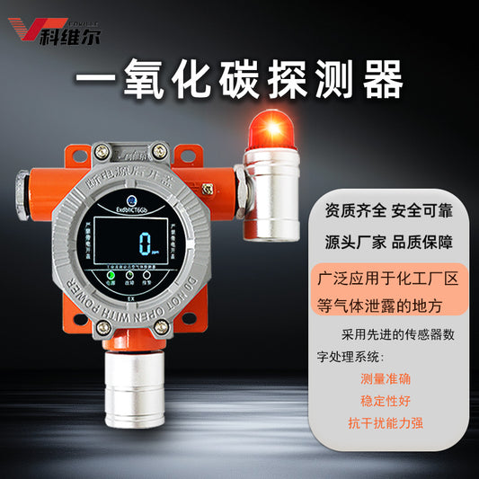 Industrial and Commercial Carbon Monoxide Carbon Dioxide Oxygen Ammonia Gas Alarm Toxic Gas Detector with Complete Qualifications