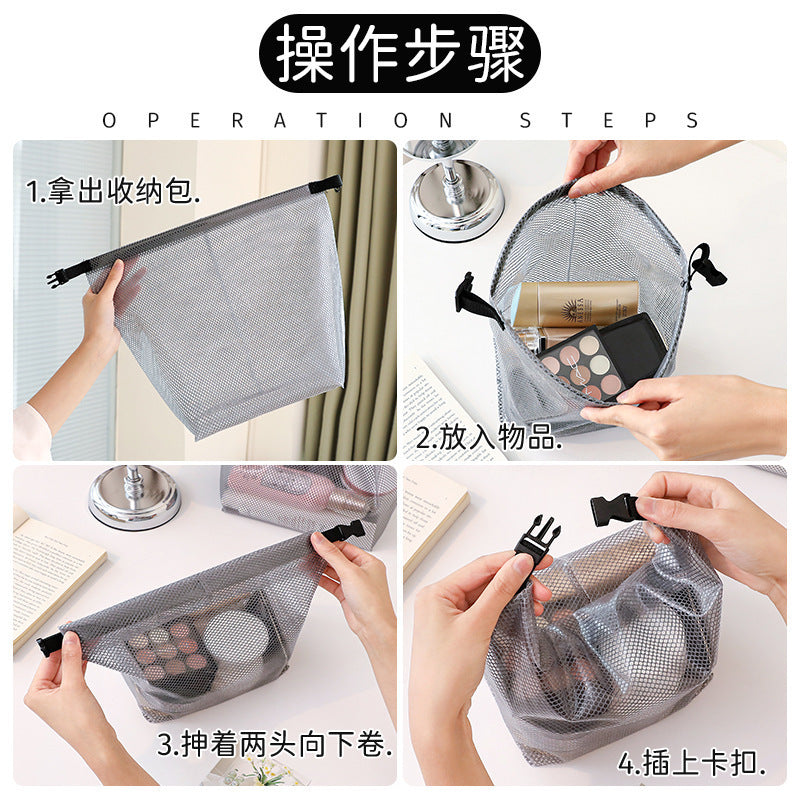 【New Person Reduction5Original】Large Capacity Snap Storage Bag Handheld Portable Travel Bag