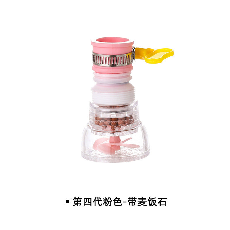Faucet Splash-Proof Head Extended Extension Water Purifier Kitchen Tap Water Shower Water-Saving Rotatable Filter Nozzle